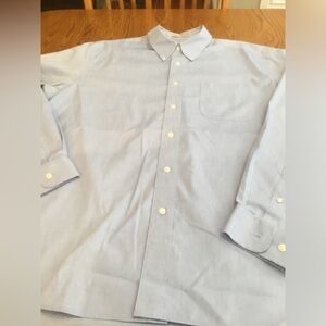 Eddie  Bauer Wrinkle Resistant Long Sleeve Dress Shirt